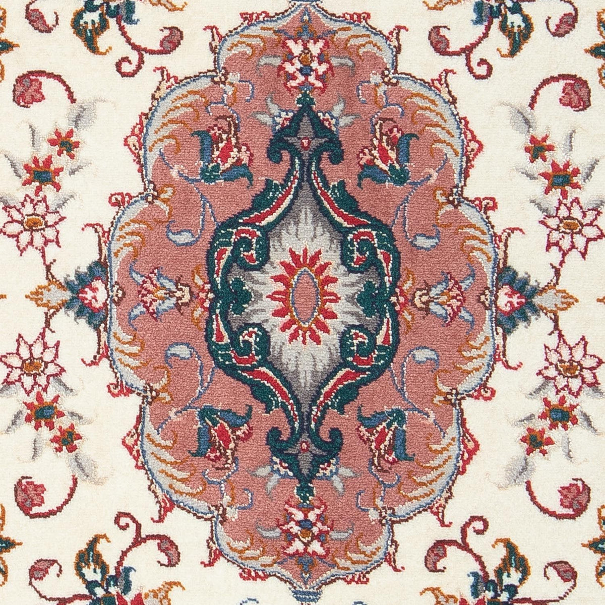Persisk matta - Tabriz - Royal - 92 x 60 cm - beige