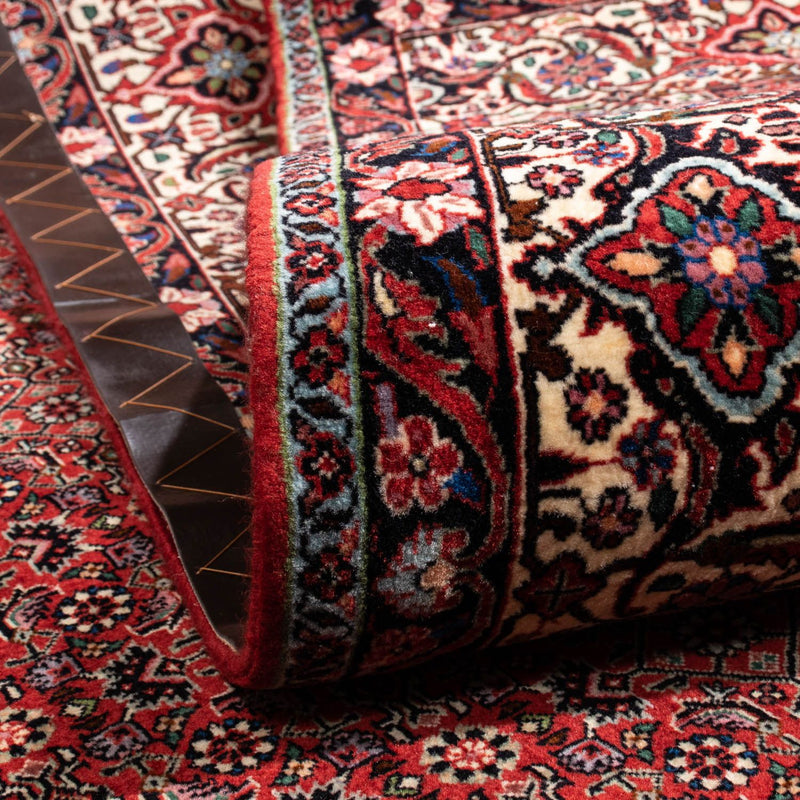 Persisk matta - Bijar - Royal - 340 x 248 cm - röd