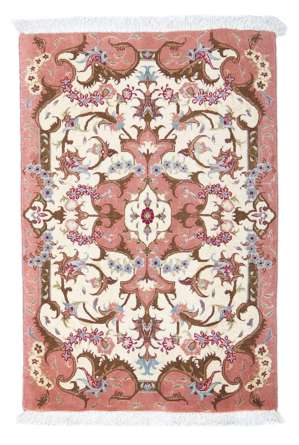 Persisk matta - Tabriz - Royal - 90 x 60 cm - beige