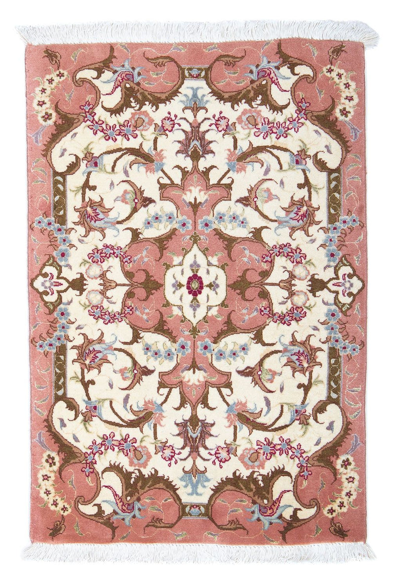 Persisk matta - Tabriz - Royal - 90 x 60 cm - beige