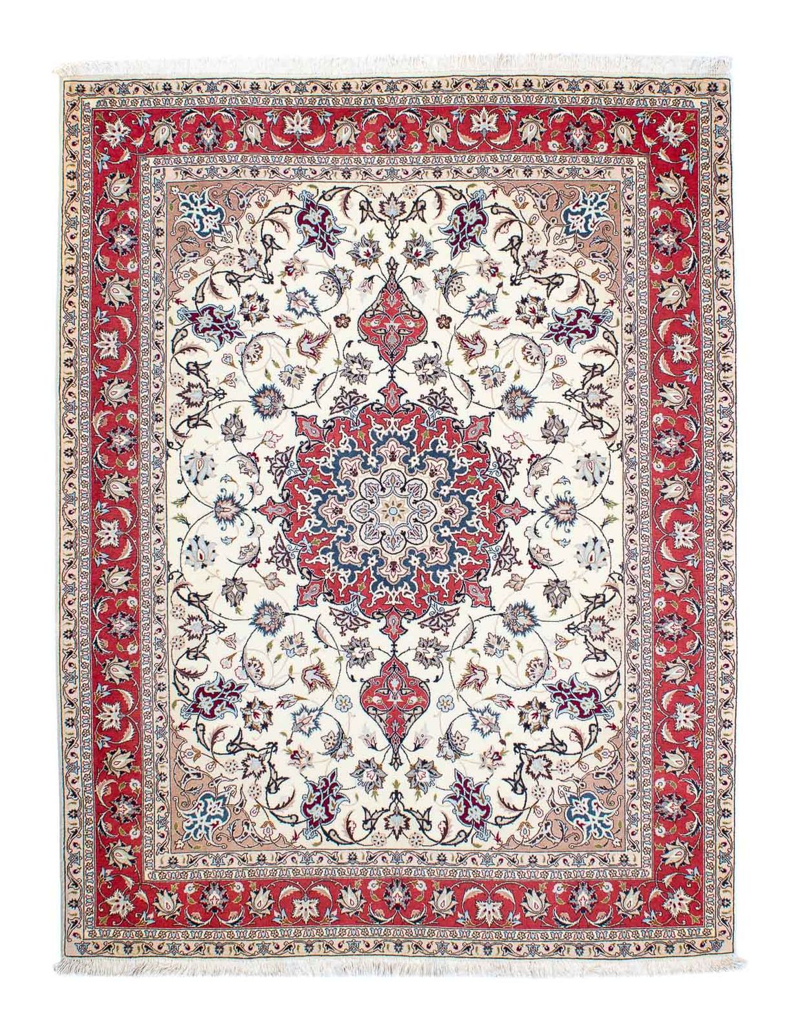 Persisk matta - Tabriz - Royal - 191 x 156 cm - beige