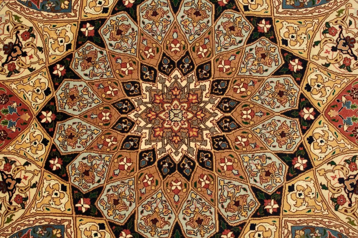 Persisk matta - Tabriz - Royal - 151 x 103 cm - flerfärgad