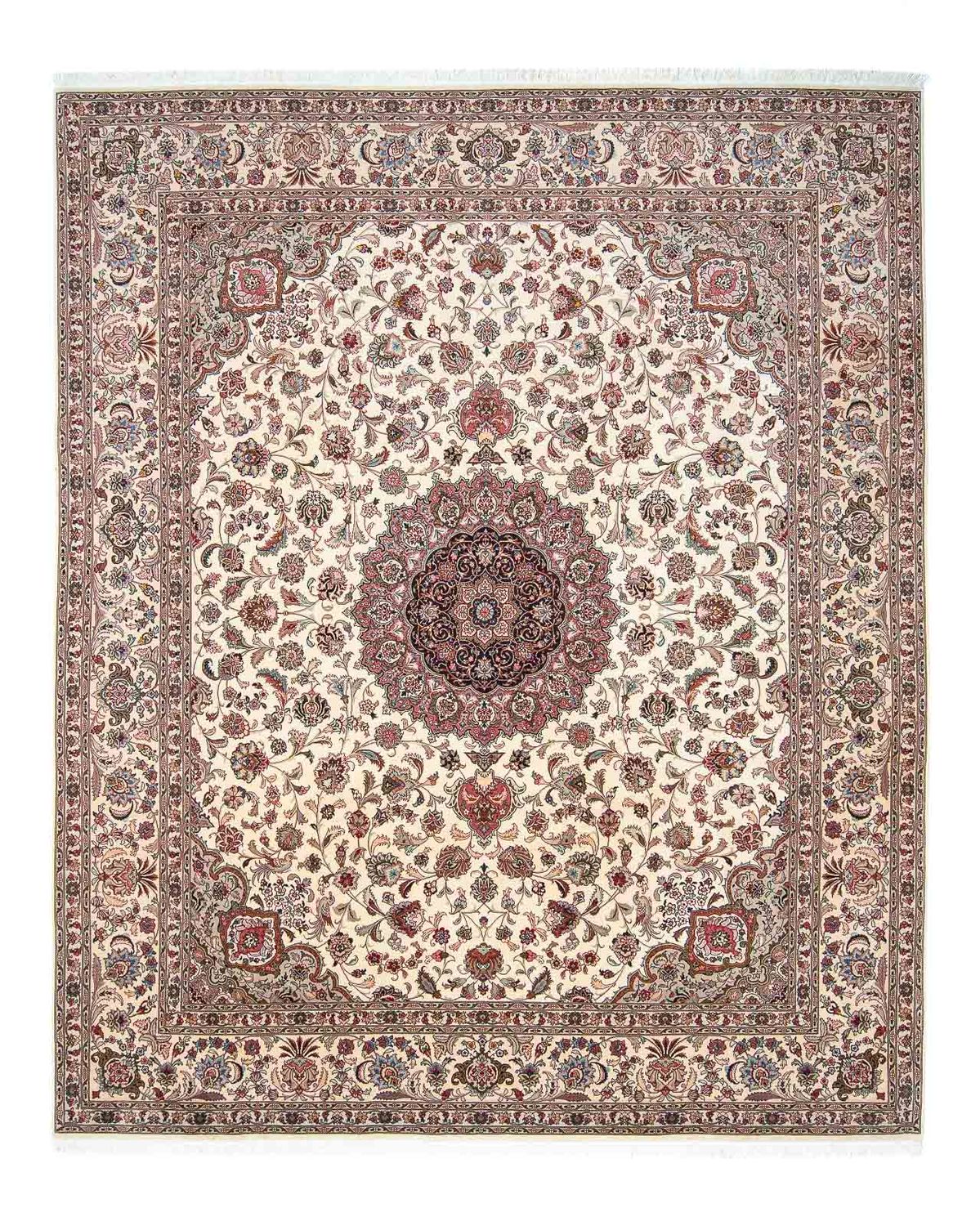 Persisk matta - Tabriz - Royal - 306 x 252 cm - beige