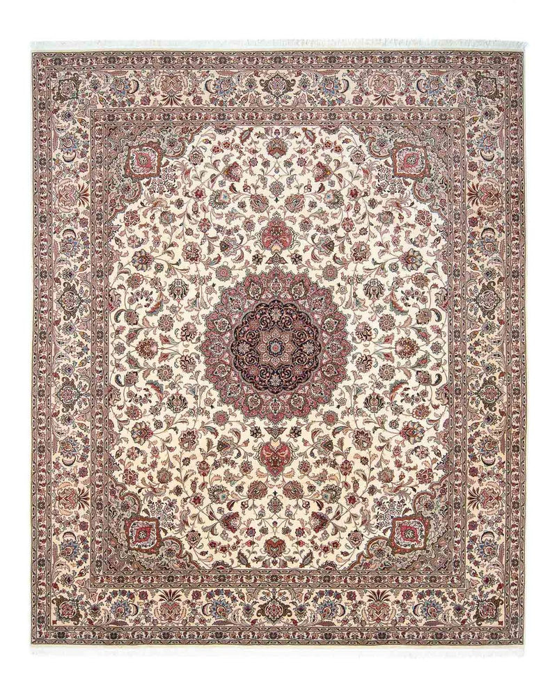 Persisk matta - Tabriz - Royal - 306 x 252 cm - beige