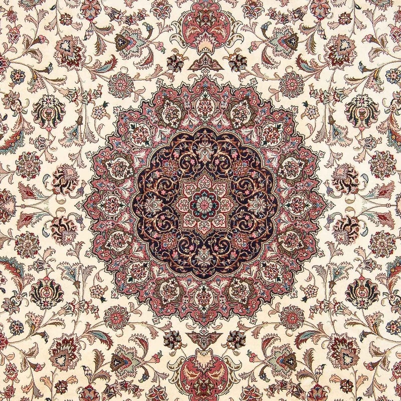 Persisk matta - Tabriz - Royal - 306 x 252 cm - beige