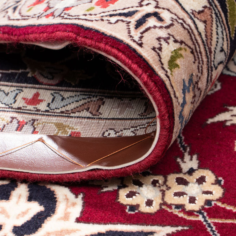 Persisk matta - Tabriz - Royal - 305 x 205 cm - mörkröd