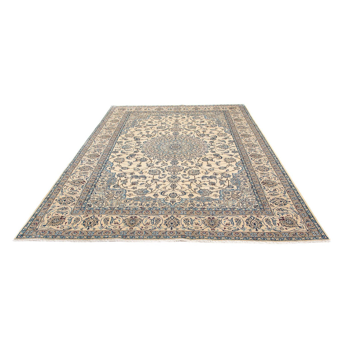 Persisk matta - Nain - Premium - 292 x 198 cm - beige