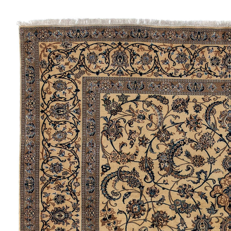 Persisk matta - Nain - Premium - 362 x 243 cm - mörk beige