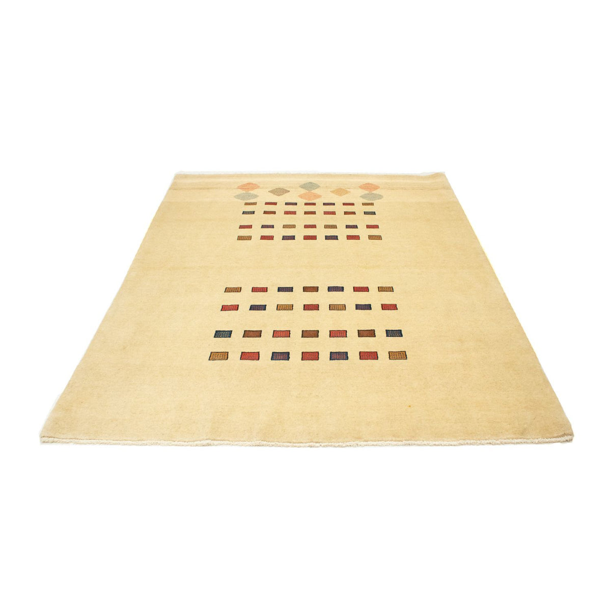Gabbeh-matta - Loribaft Persian - 241 x 168 cm - beige
