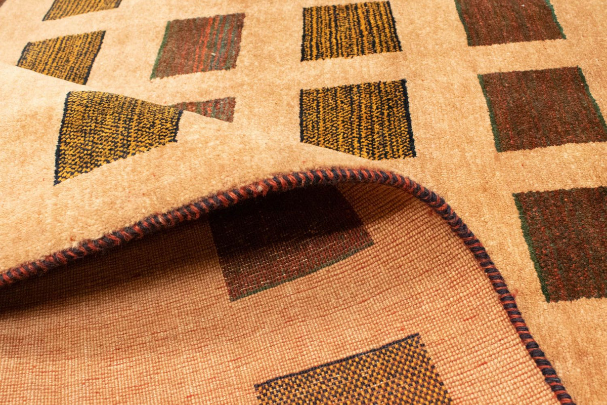 Gabbeh-matta - Loribaft Persian - 231 x 173 cm - guld