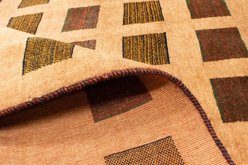 Gabbeh-matta - Loribaft Persian - 231 x 173 cm - guld