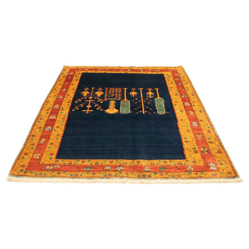 Gabbeh-matta - Loribaft Persian - 210 x 168 cm - mörkblå