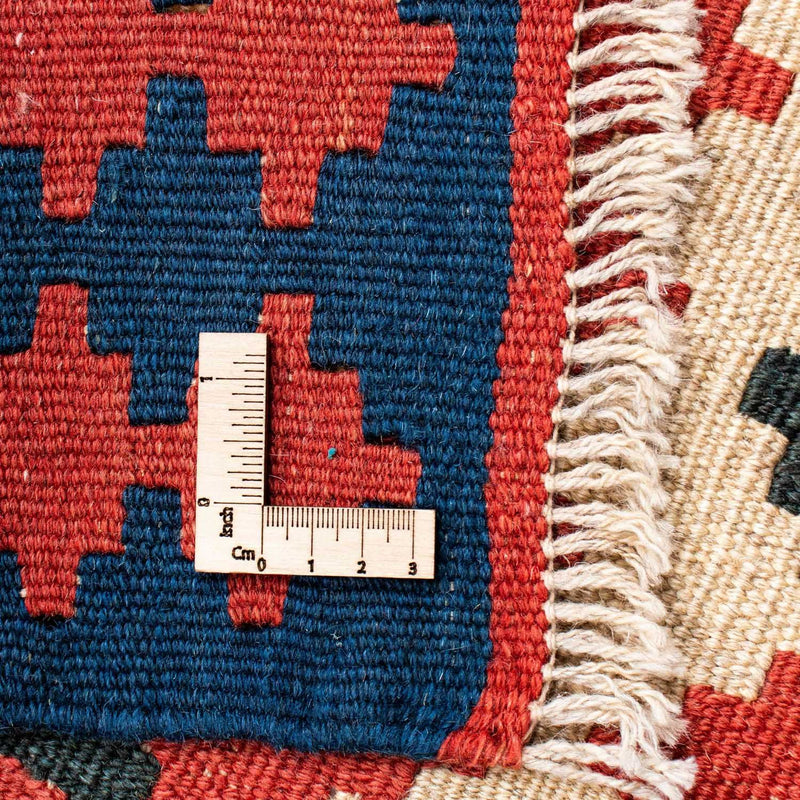 Kelim Carpet - orientalisk matta - 202 x 153 cm - röd