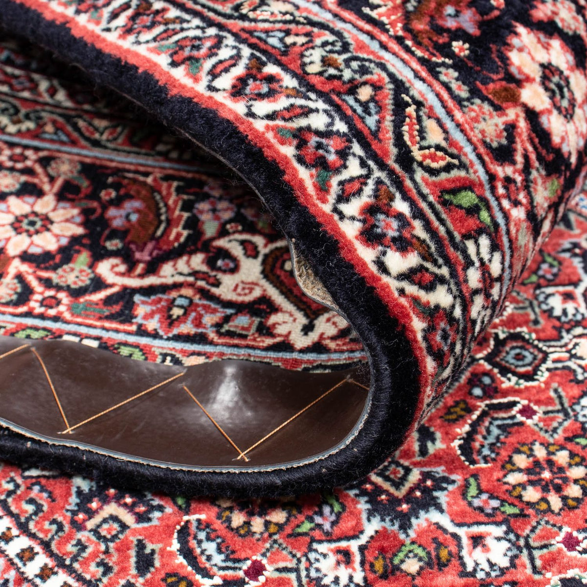 Persisk matta - Bijar - 212 x 139 cm - flerfärgad