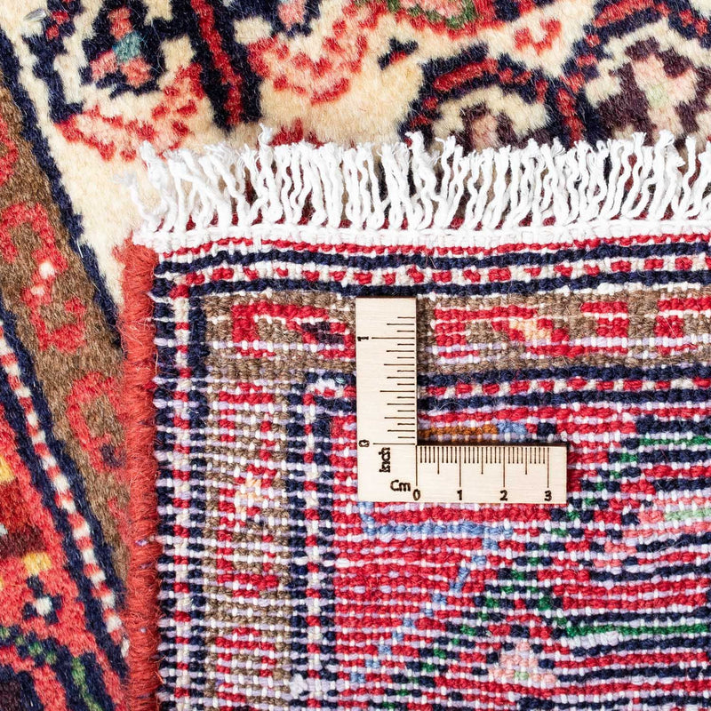 Persisk matta - Nomadic - 136 x 82 cm - mörkröd