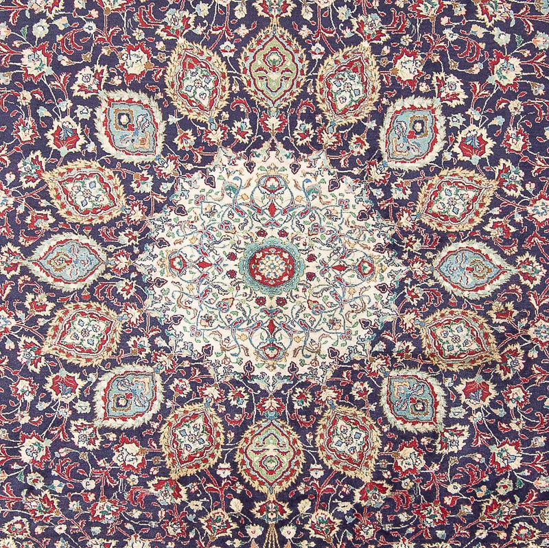 Persisk matta - Tabriz - Royal - 401 x 300 cm - mörkblå