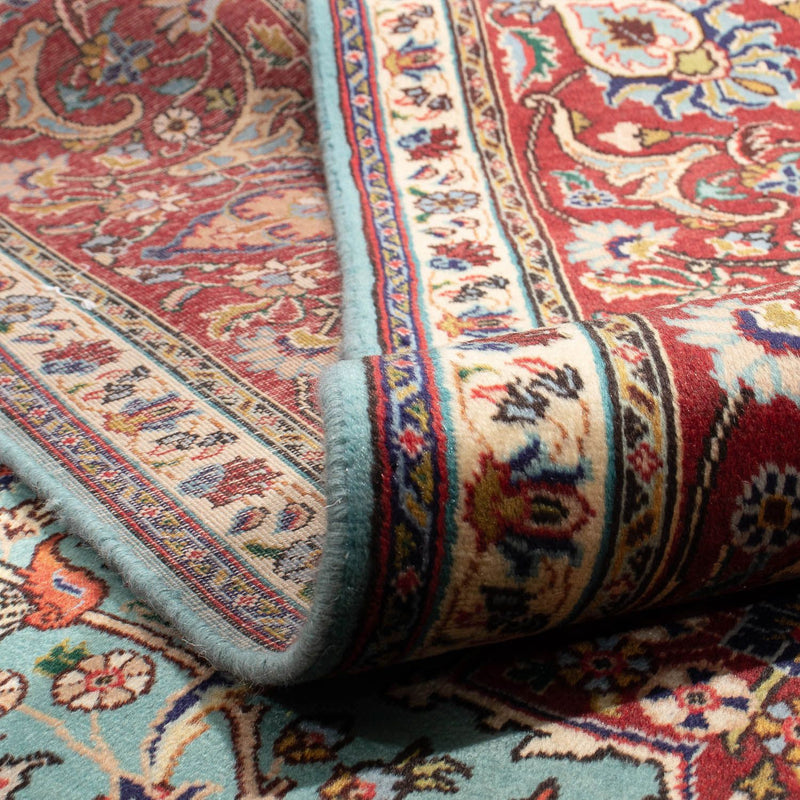 Persisk matta - Tabriz - Royal - 350 x 248 cm - turkos