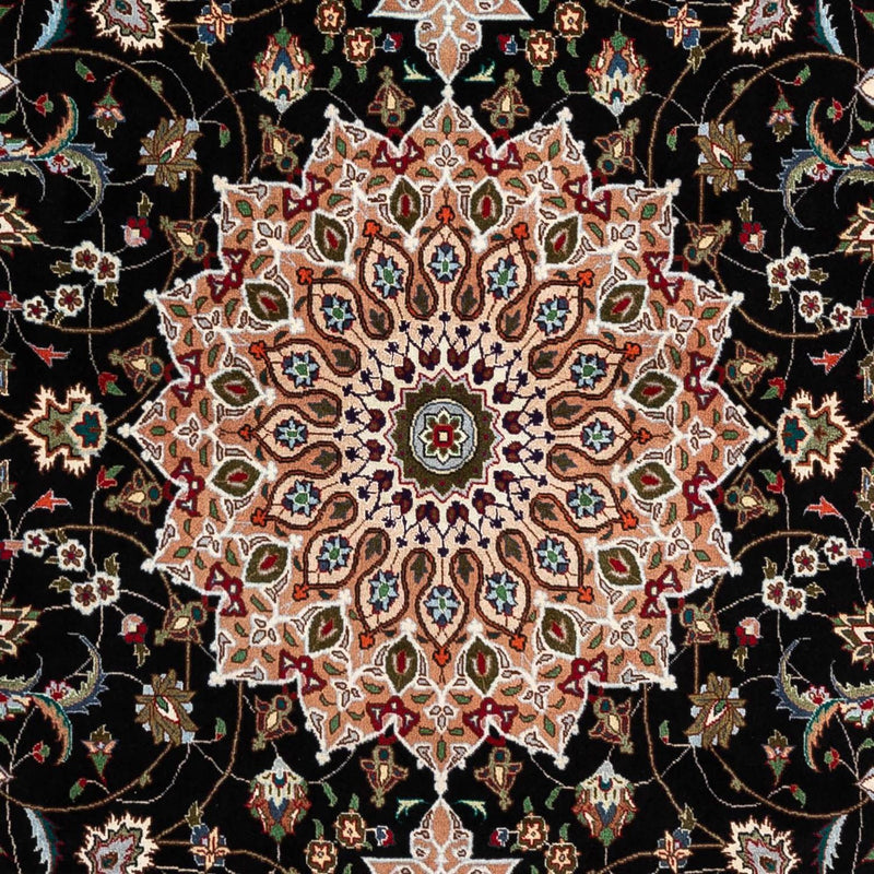 Persisk matta - Tabriz - Royal - 293 x 190 cm - mörkblå