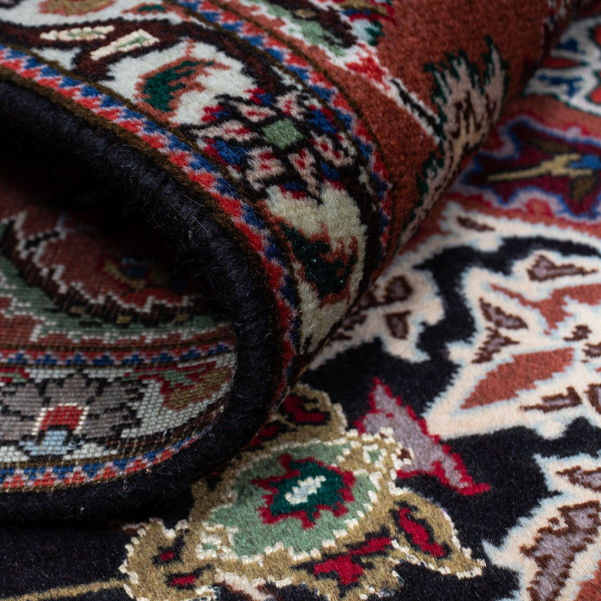 Persisk matta - Tabriz - Royal - 295 x 200 cm - mörkblå