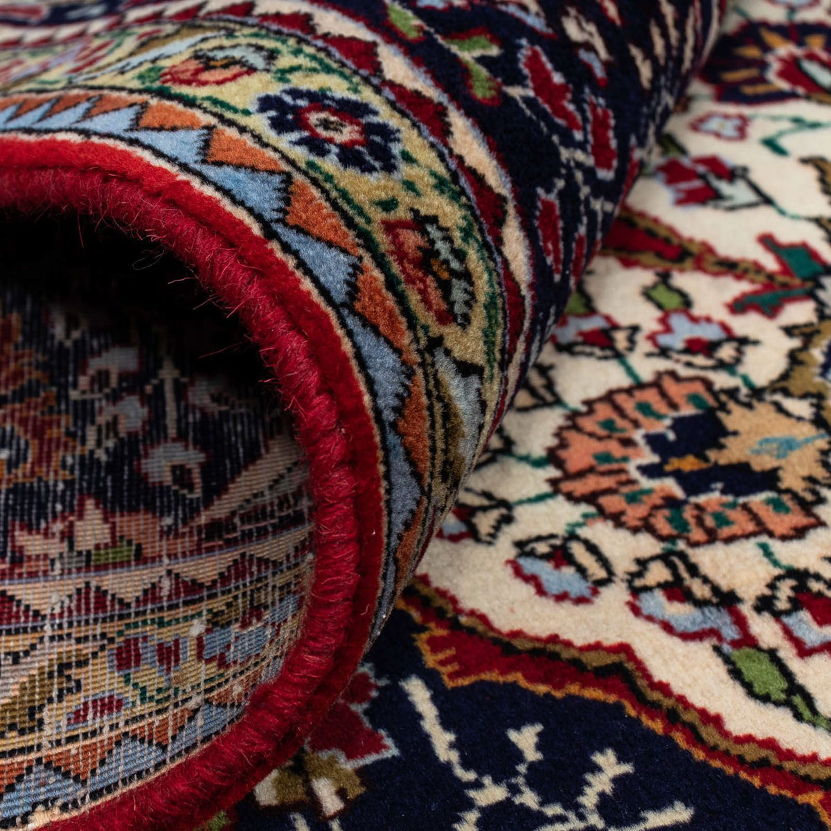 Persisk matta - Tabriz - Royal - 302 x 206 cm - röd