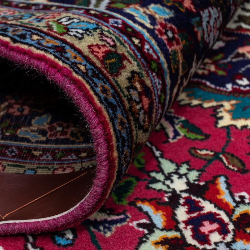 Persisk matta - Tabriz - Royal - 280 x 205 cm - mörkröd