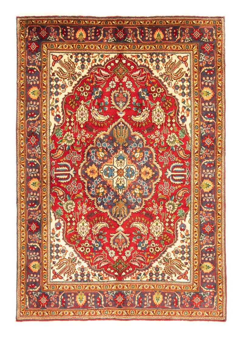 Persisk matta - Tabriz - Royal - 213 x 149 cm - röd