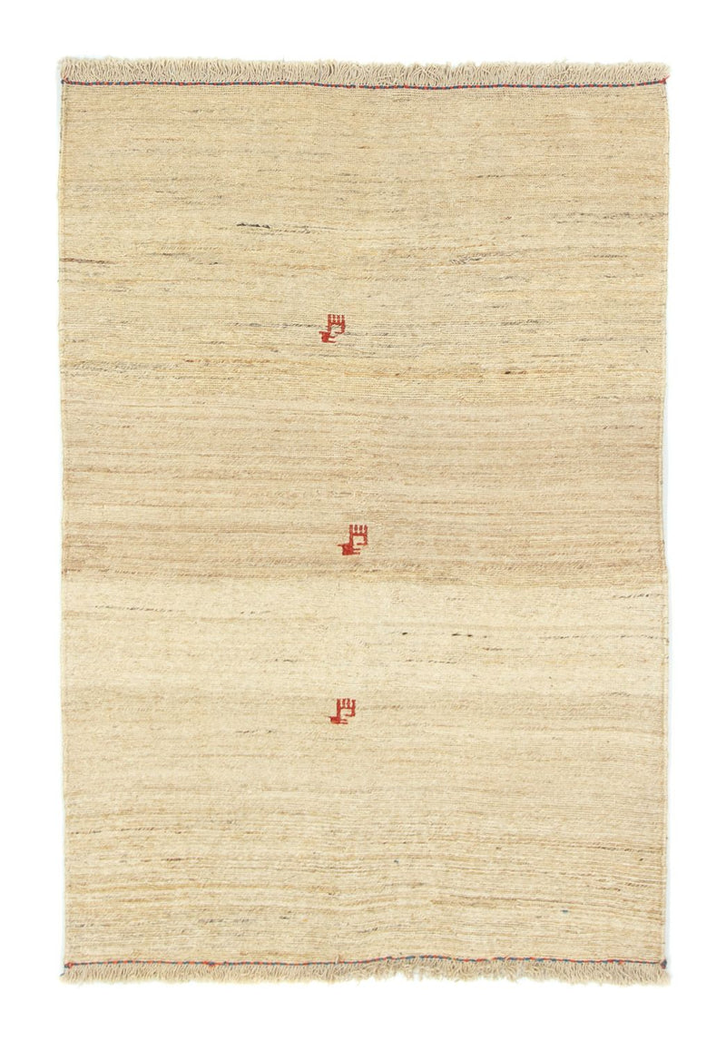 Gabbeh-matta - persisk - 148 x 102 cm - beige