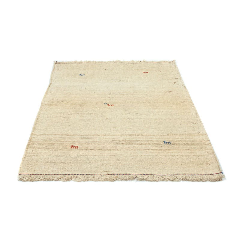 Gabbeh-matta - persisk - 148 x 106 cm - beige