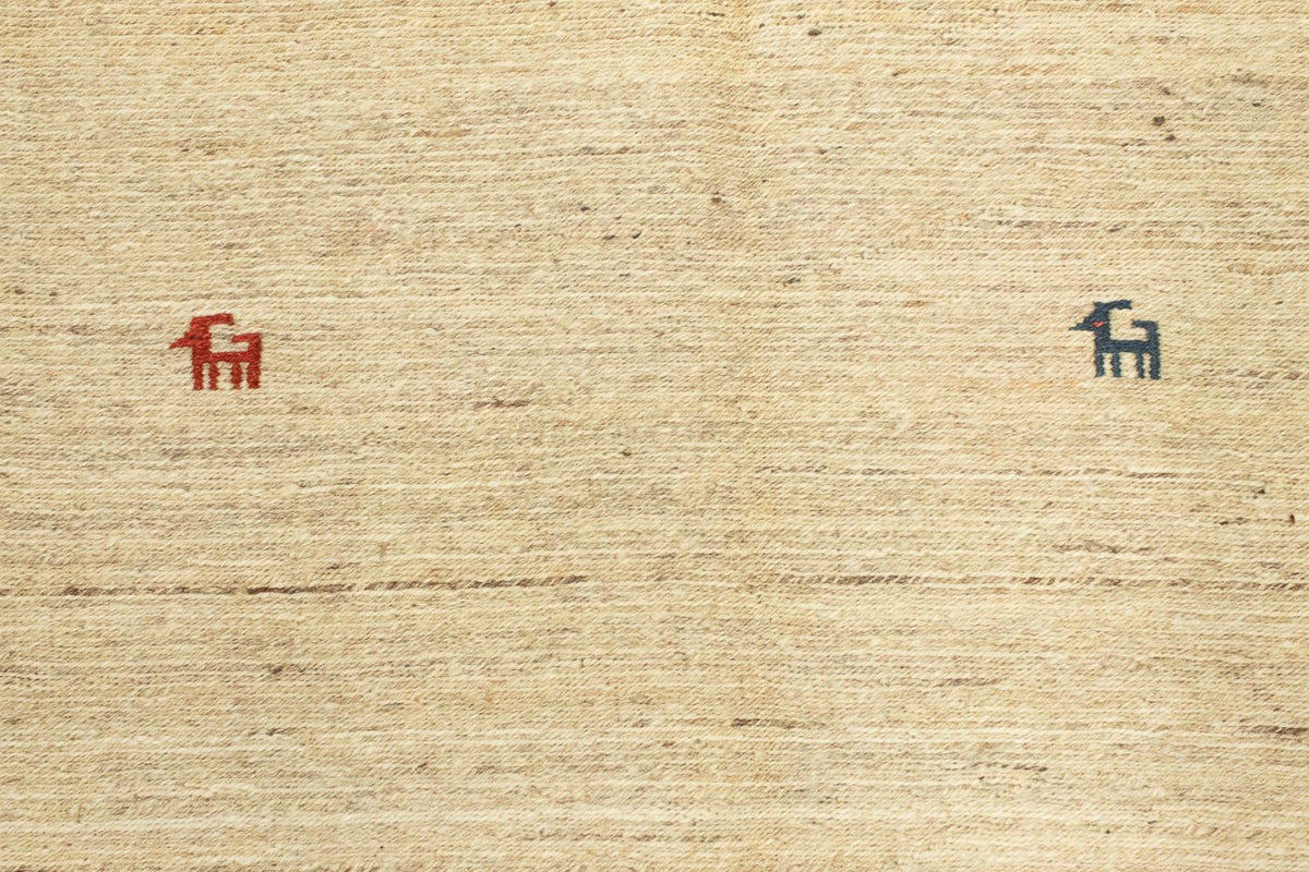 Gabbeh-matta - persisk - 192 x 157 cm - beige