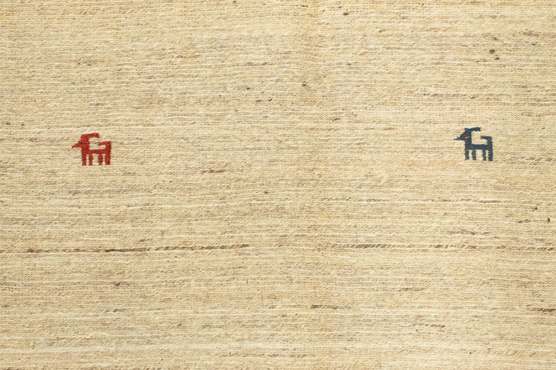 Gabbeh-matta - persisk - 192 x 157 cm - beige