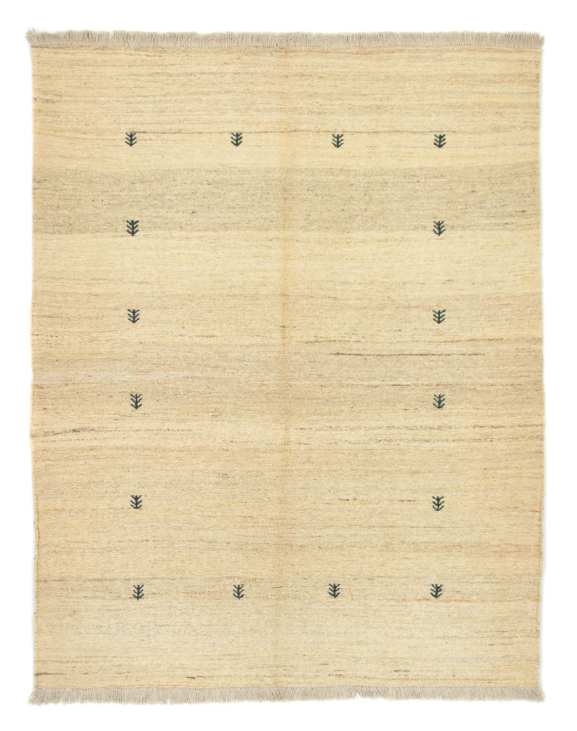 Gabbeh-matta - persisk - 192 x 150 cm - beige