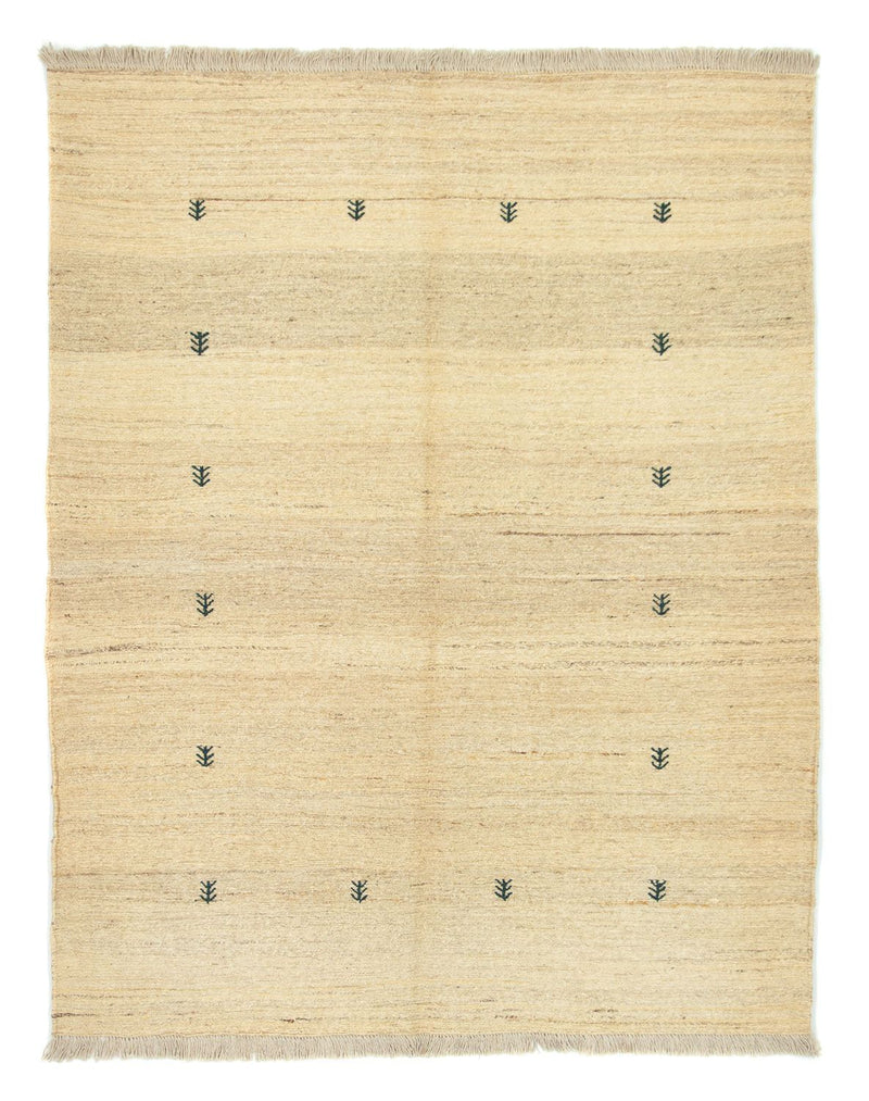 Gabbeh-matta - persisk - 192 x 150 cm - beige