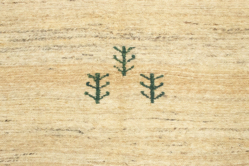 Gabbeh-matta - persisk - 204 x 156 cm - beige