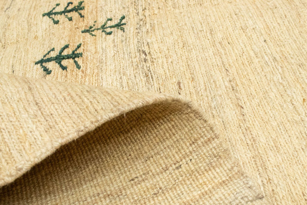 Gabbeh-matta - persisk - 204 x 156 cm - beige