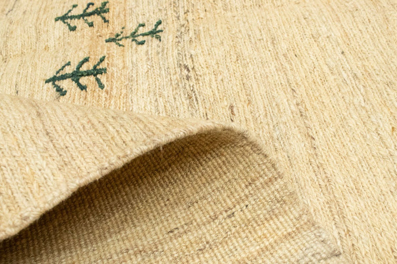 Gabbeh-matta - persisk - 204 x 156 cm - beige