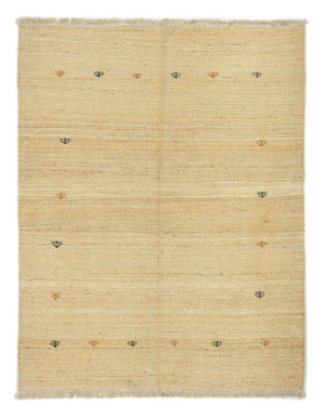 Gabbeh-matta - persisk - 182 x 150 cm - beige