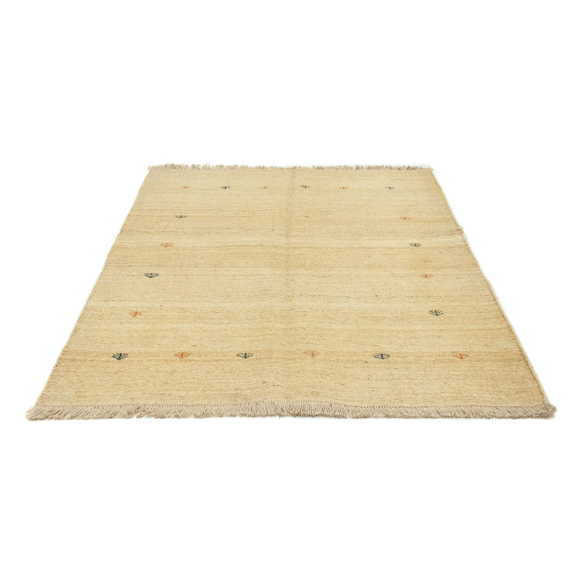 Gabbeh-matta - persisk - 182 x 150 cm - beige