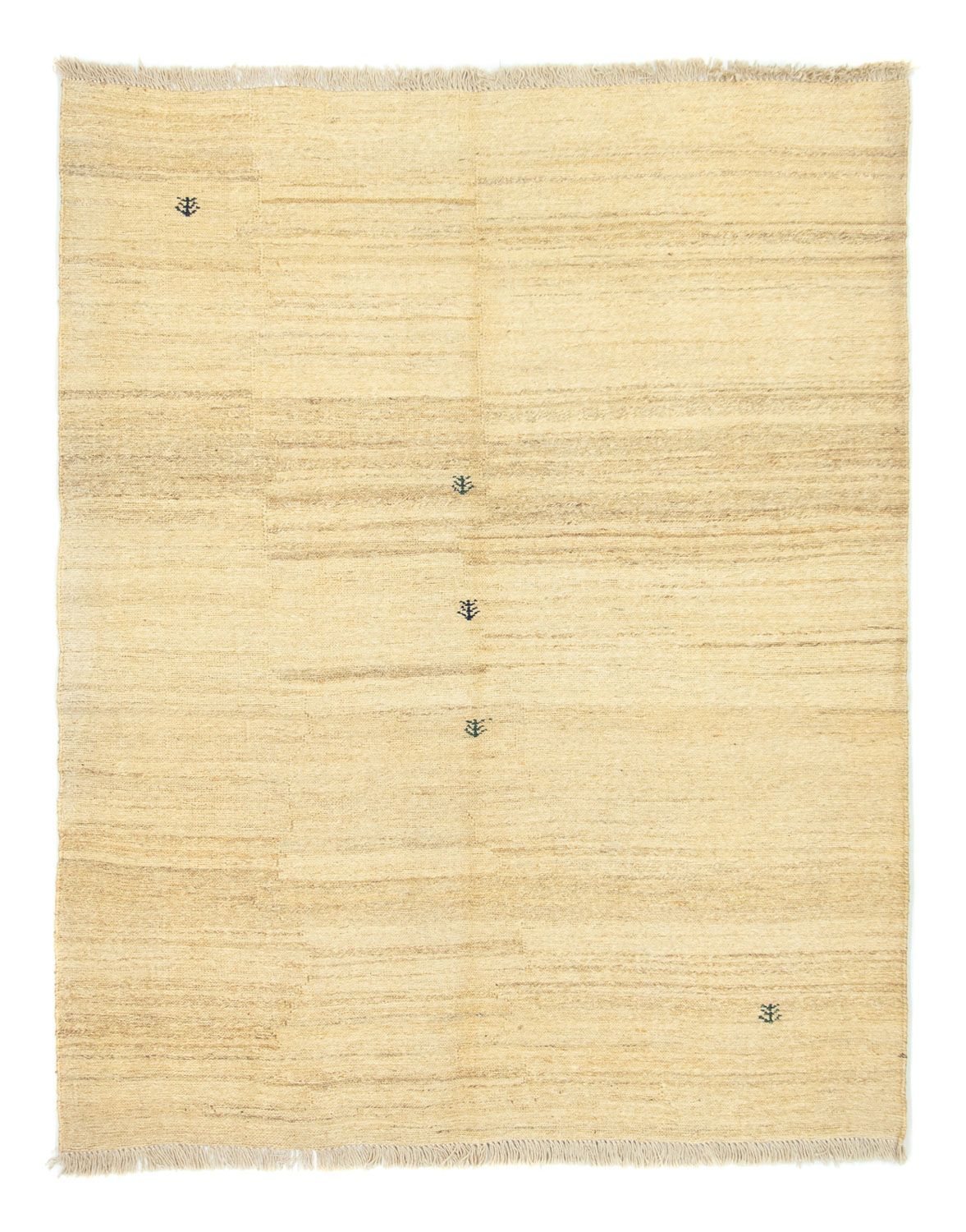 Gabbeh-matta - persisk - 174 x 148 cm - beige