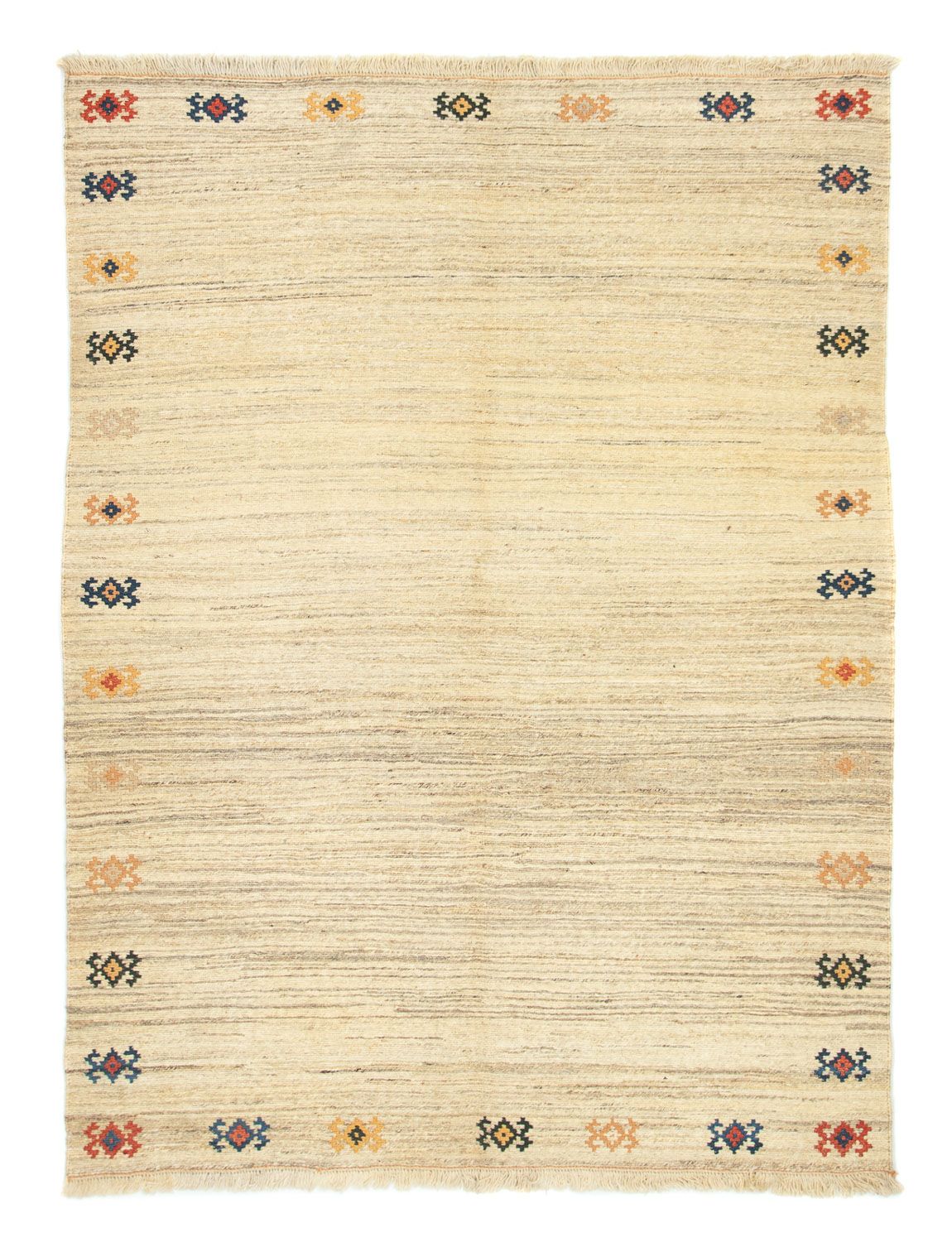 Gabbeh-matta - persisk - 208 x 152 cm - beige