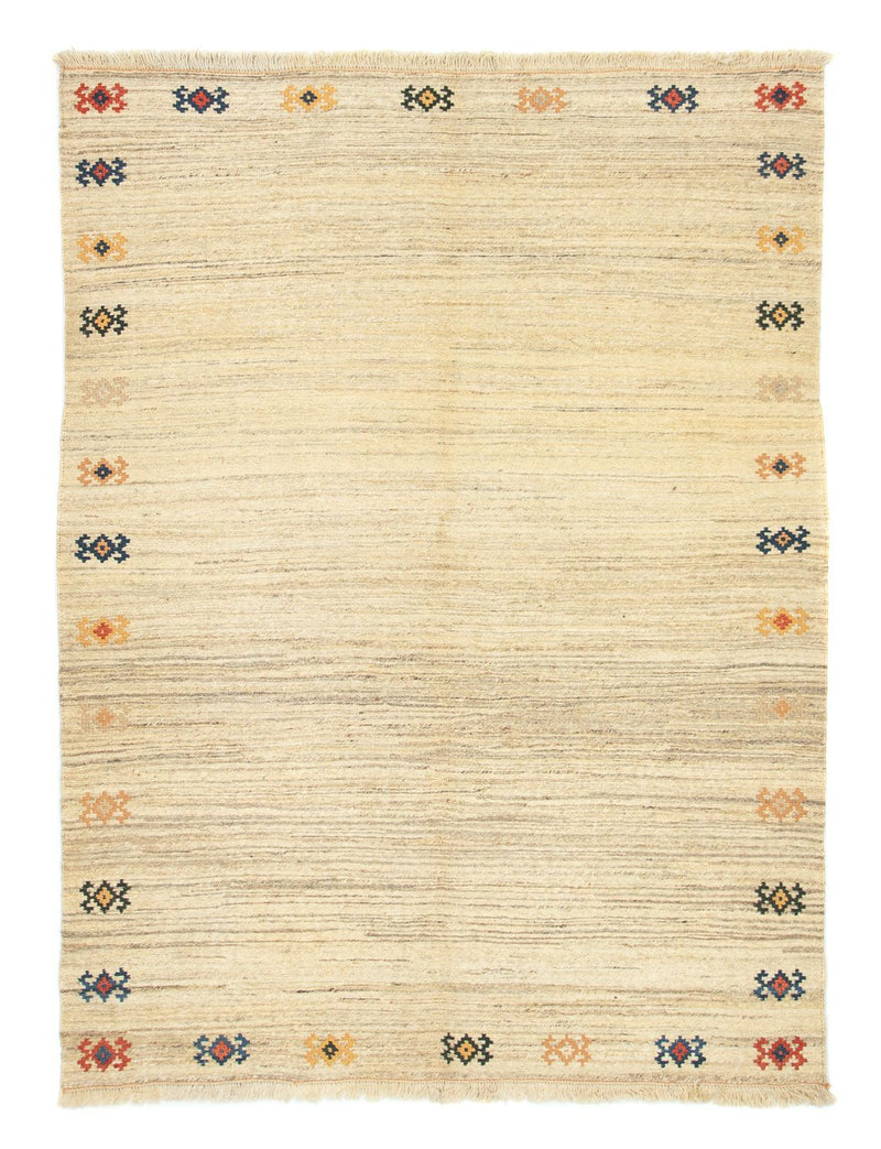 Gabbeh-matta - persisk - 208 x 152 cm - beige