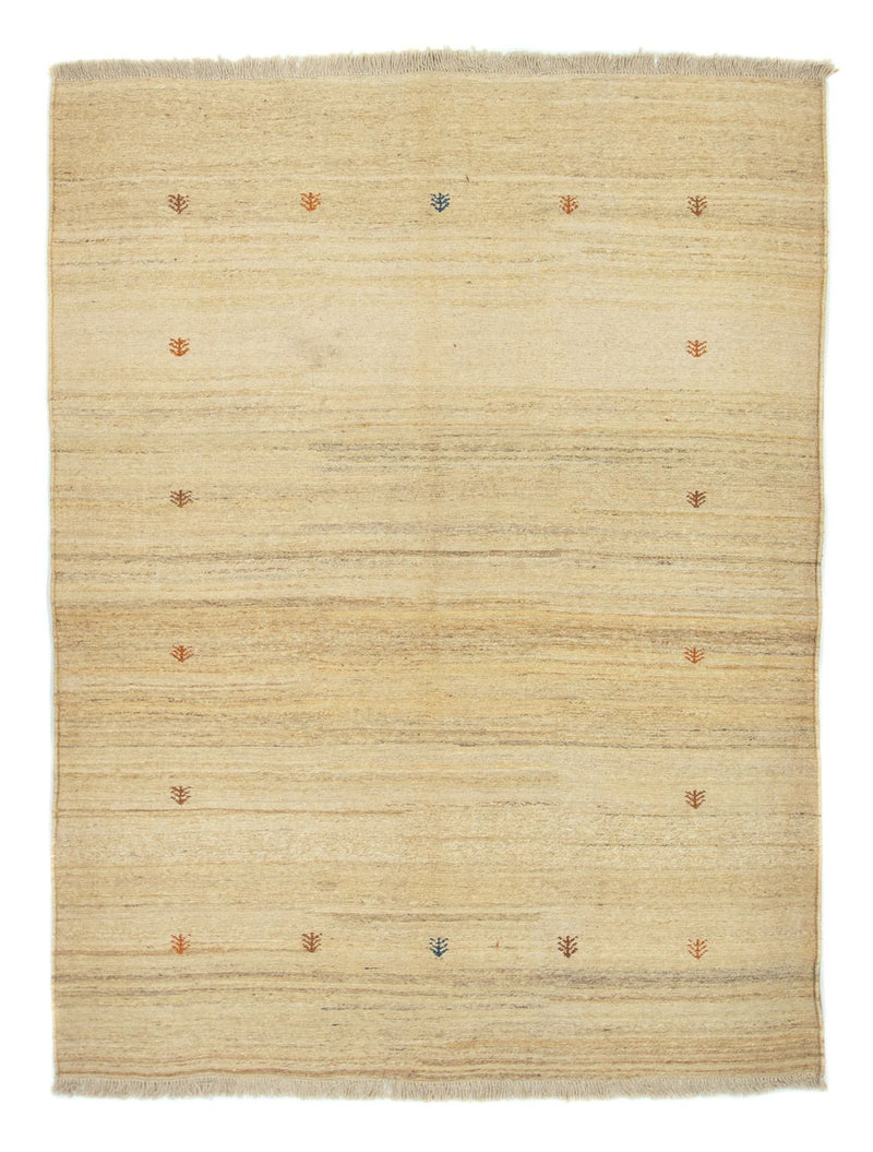 Gabbeh-matta - persisk - 200 x 164 cm - beige