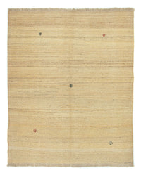 Gabbeh-matta - persisk - 200 x 164 cm - beige