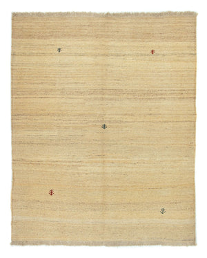 Gabbeh-matta - persisk - 200 x 164 cm - beige
