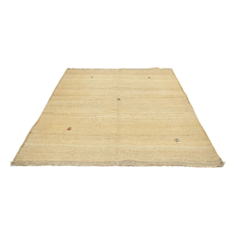 Gabbeh-matta - persisk - 200 x 164 cm - beige