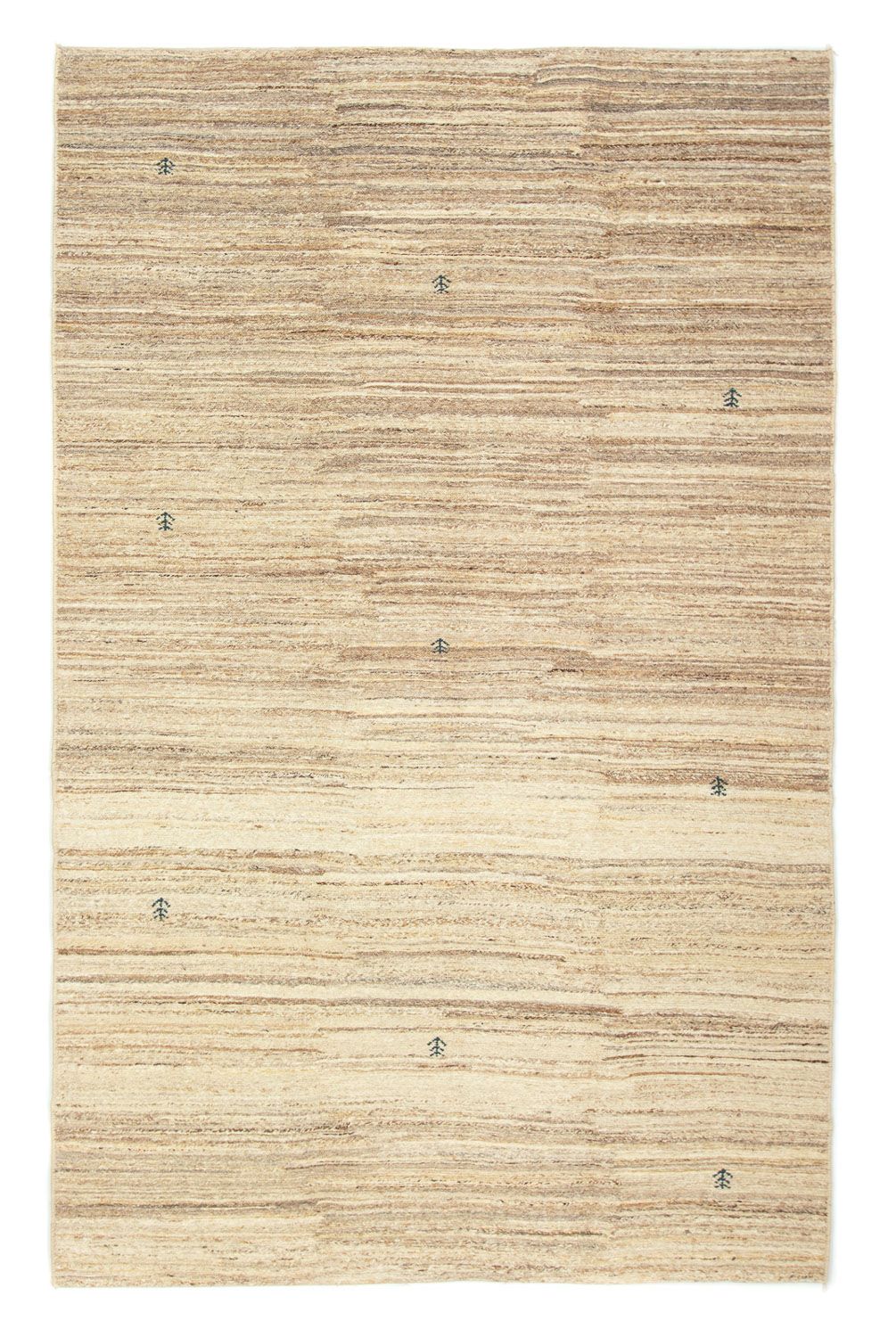 Gabbeh-matta - persisk - 242 x 160 cm - beige