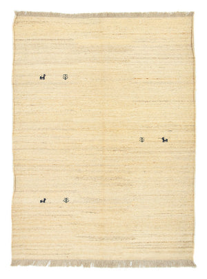 Gabbeh-matta - persisk - 212 x 153 cm - beige