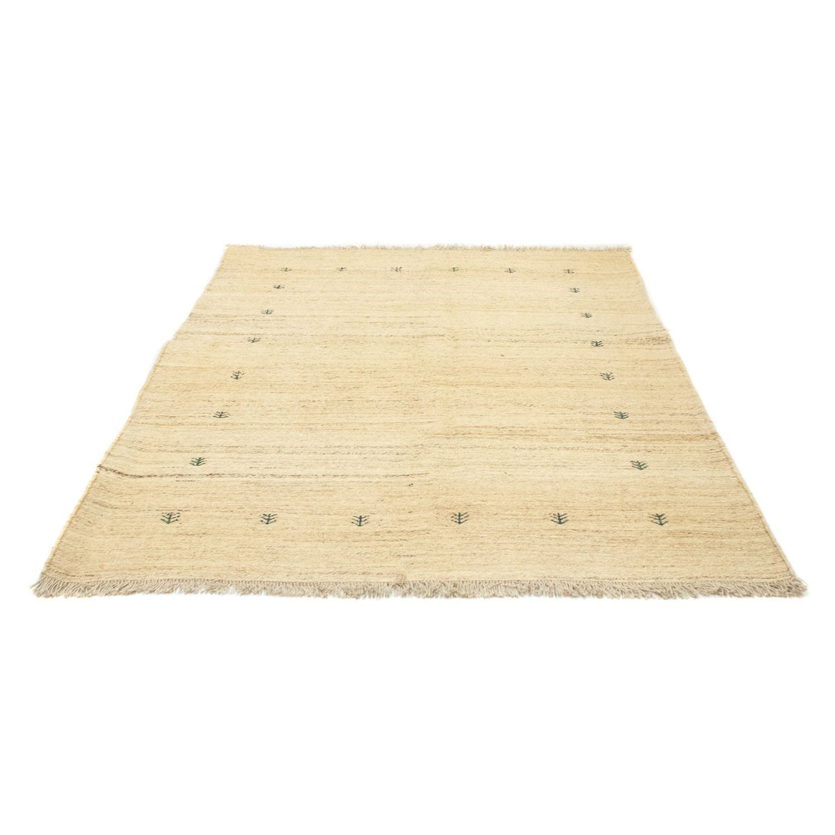Gabbeh-matta - persisk - 194 x 167 cm - beige
