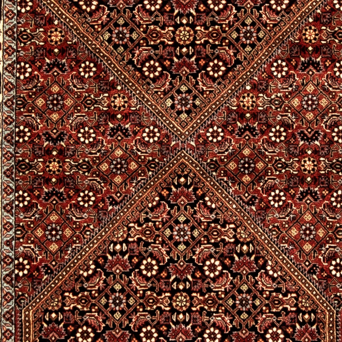 Runner Persisk matta - Bijar - 313 x 82 cm - brun