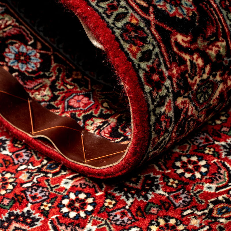 Runner Persisk matta - Bijar - 298 x 80 cm - mörkröd