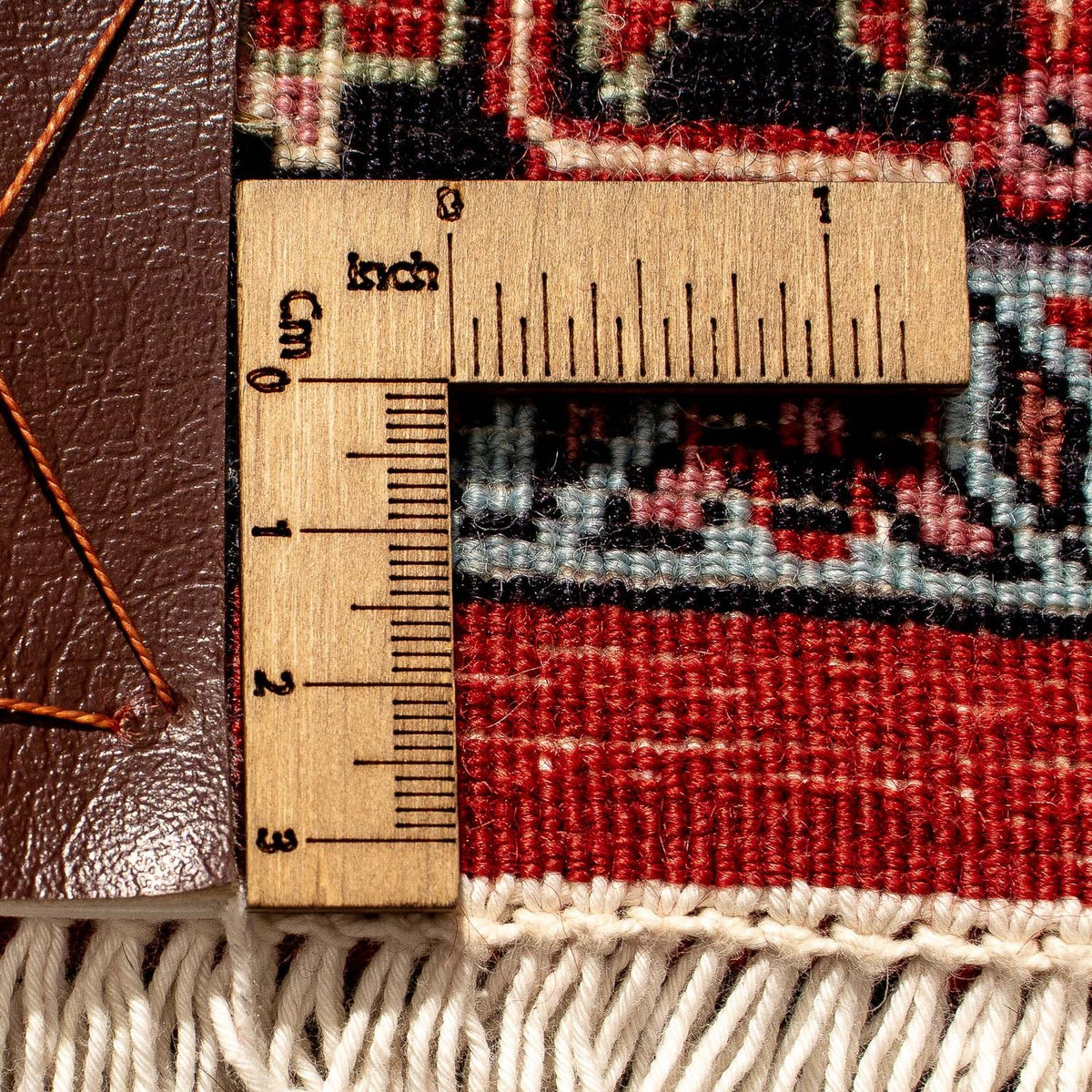 Runner Persisk matta - Bijar - 298 x 80 cm - mörkröd